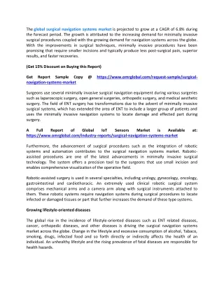 the global surgical navigation systems market