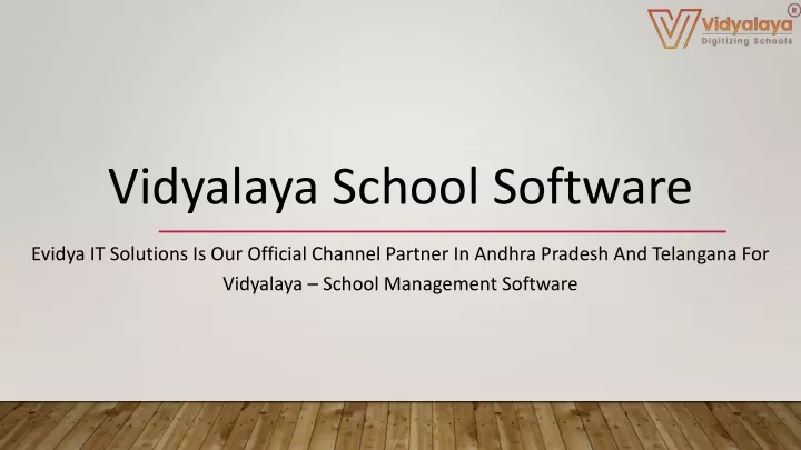 vidyalaya school software