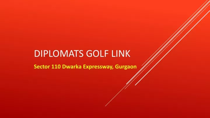 diplomats golf link