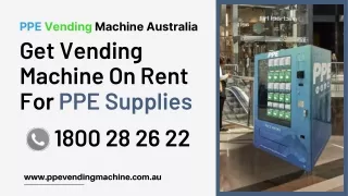 ppe vending machine australia