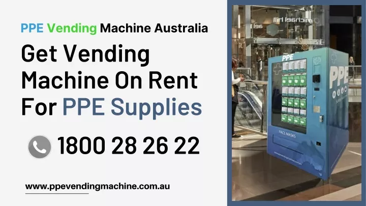 ppe vending machine australia