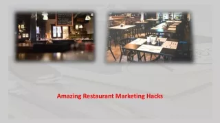 amazing restaurant marketing hacks