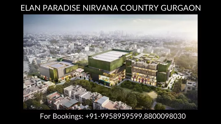 elan paradise nirvana country gurgaon