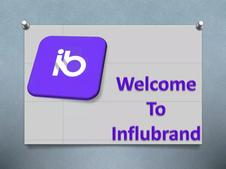 welcome to influbrand