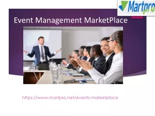 event management marketplace