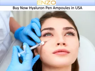 Buy Now Hyaluron Pen Ampoules in USA