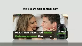 rhino spark male enhancement