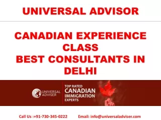 CANADA EXPERIENCE CLASS-Best canada immigration consultants