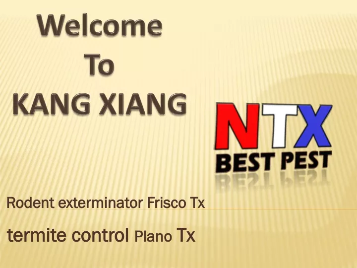 welcome to kang xiang