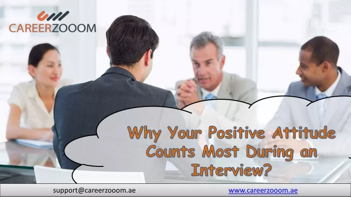 why your positive attitude counts most during