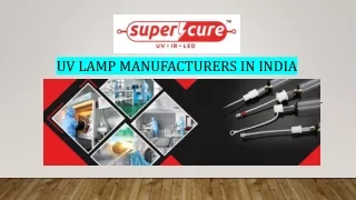 uv lamp manufacturers in india