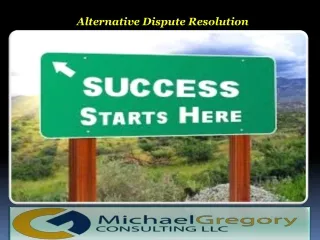 alternative dispute resolution