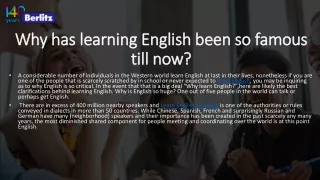 learn English