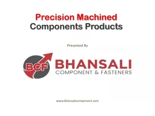Precision Machined Component