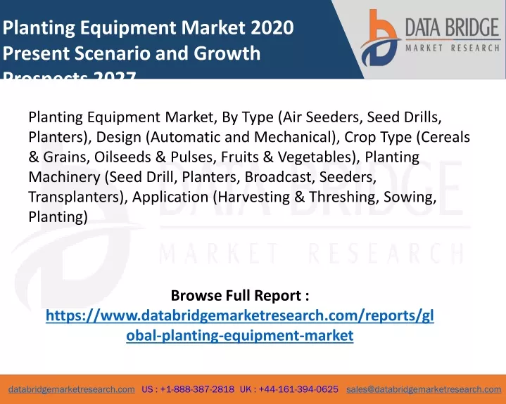 planting equipment market 2020 present scenario