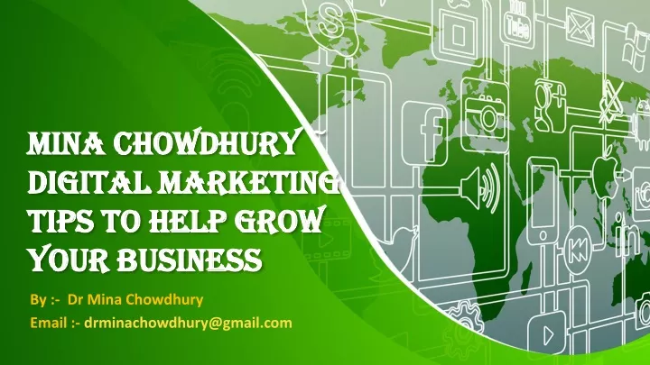 mina chowdhury digital marketing tips to help grow your business