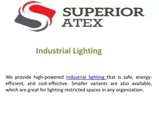 Industrial Lighting