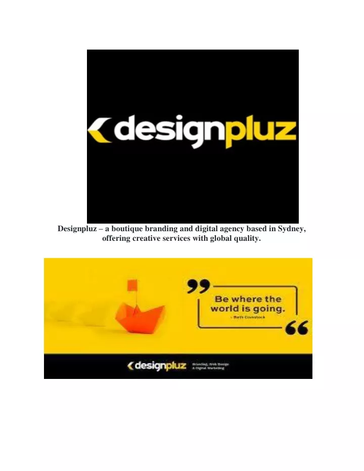 designpluz a boutique branding and digital agency