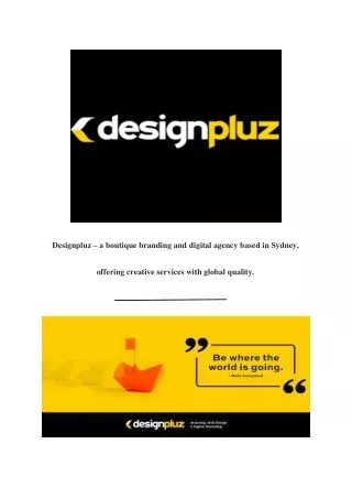 Branding Agency Sydney - PDF