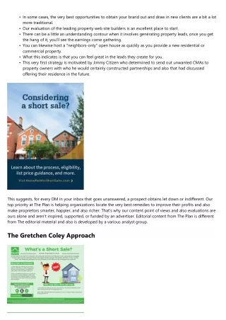 Exactly How Brand-new Property Agents Can Obtain Leads Free Of Charge - Marbella