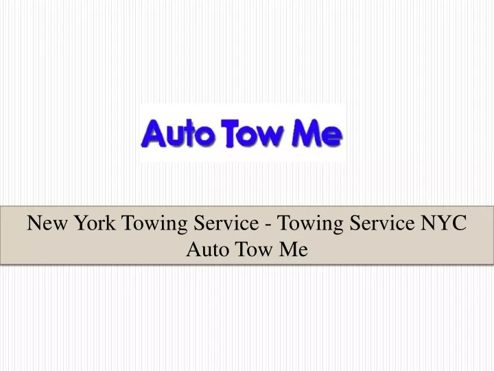 new york towing service towing service nyc auto