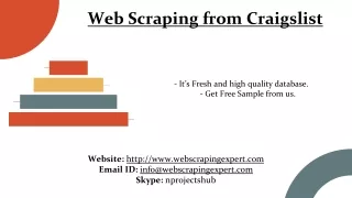 it s fresh and high quality database get free sample from us