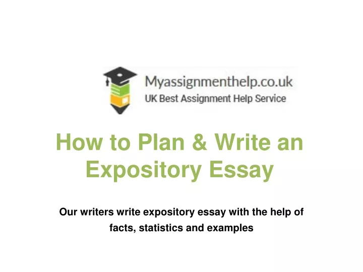 how to plan write an expository essay