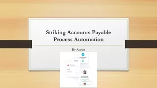 Striking Accounts Payable Process Automation with Aspire in Singapore