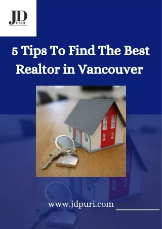 5 TIPS TO FIND THE BEST REALTOR IN VANCOUVER