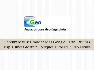 geofumadas coordenadas google earth rutinas lisp