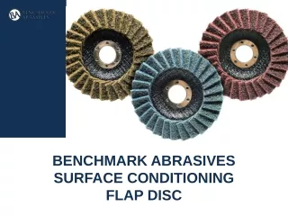 Benchmark Abrasives Surface Conditioning Flap Disc