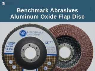 Benchmark Abrasives Aluminum Oxide Flap Disc