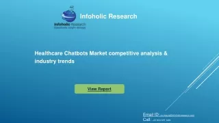 Healthcare Chatbots Market Research, Global Analysis | Forecast 2026