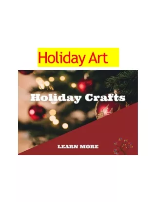holiday art