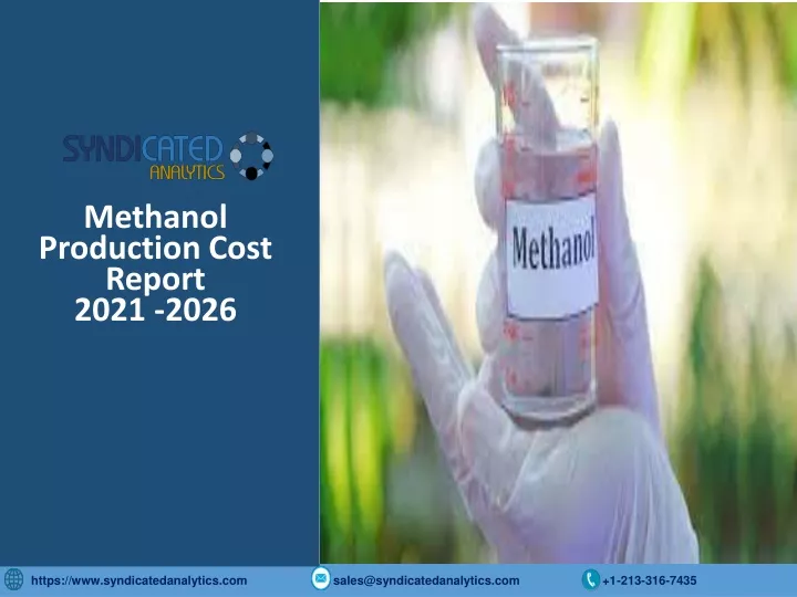 methanol production cost report 2021 2026