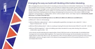 changing the way we build with building