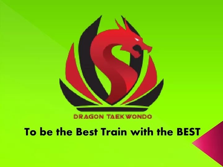 to be the best train with the best