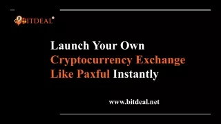 launch your own cryptocurrency exchange like