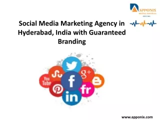 Social Media Marketing Agency in Hyderabad, India with Guaranteed Branding