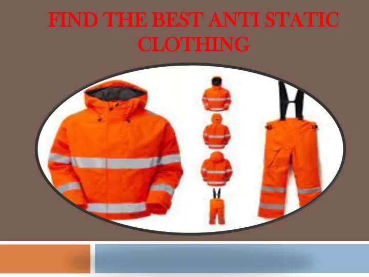 find the best anti static clothing