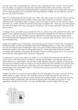 a simple t shirt is often reworked right into
