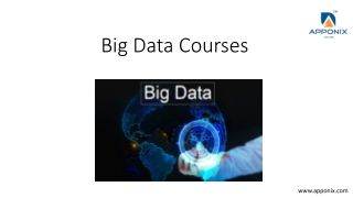 big data courses