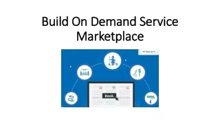 build on demand service marketplace