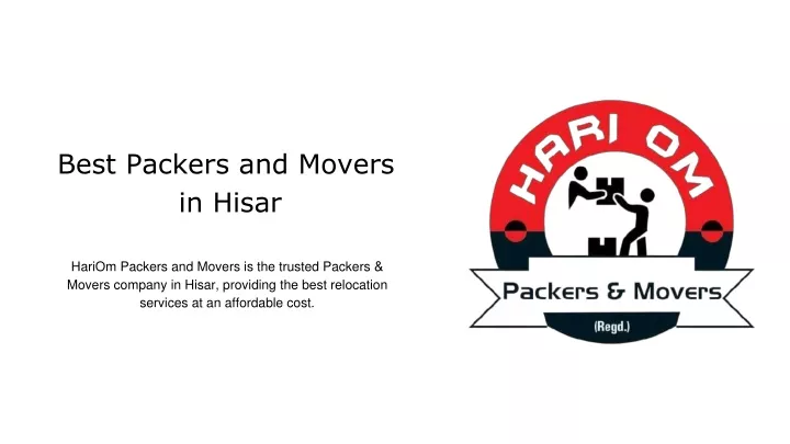 best packers and movers in hisar