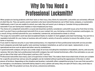 Fort Lauderdale Locksmith