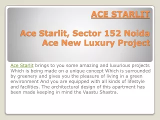 ACE STARLIT