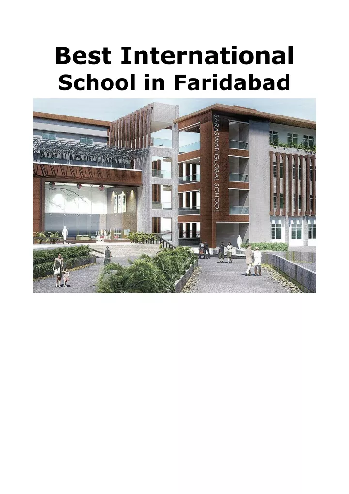 best international school in faridabad