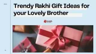 Trendy Rakhi Gift Ideas for your Lovely Brother