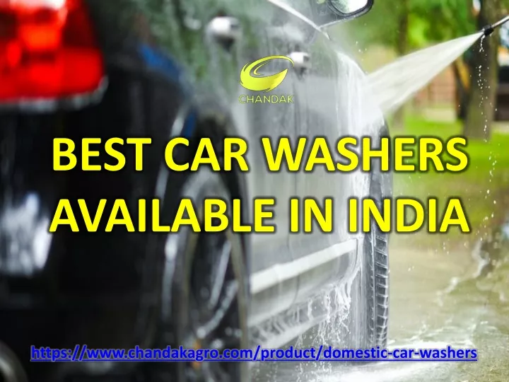 best car washers available in india