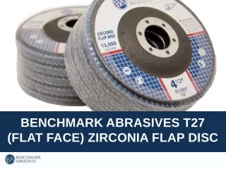 T27 Flat Face Zirconia Flap Disc